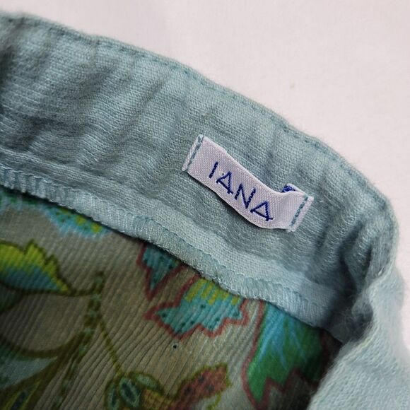 NEW Iana tiered floral green and blue corduroy multi media skirt 98cm/3T - Picture 3 of 9